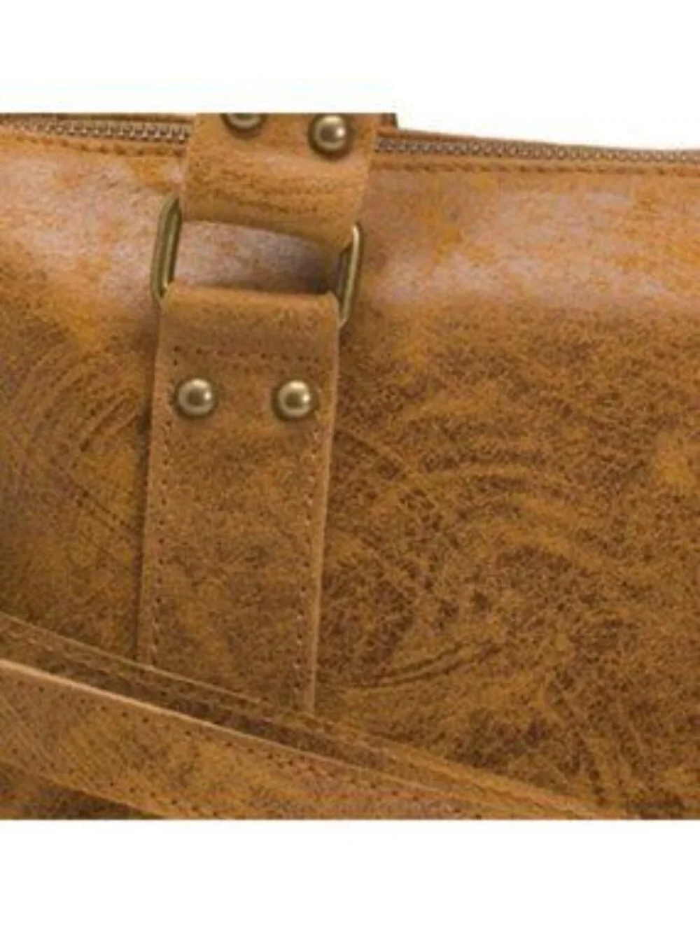 GAVE LUX Made In Italy Leather Large Satchel Brush Front Zip